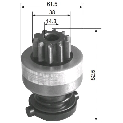 Starter Bosch Bendix